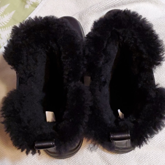 Abeo Black Leather Boots - Picture 3 of 4